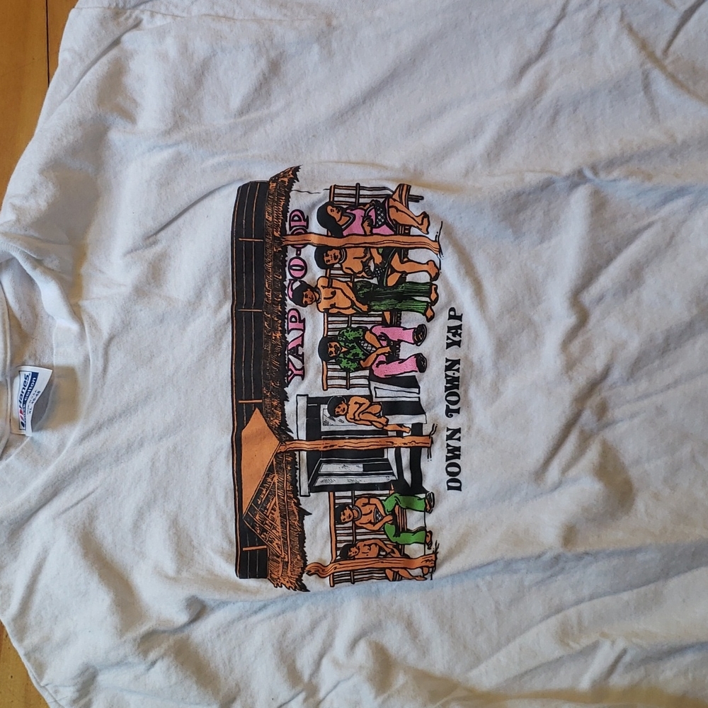 Hanes "Yap Co-Op,  Down Town Yap" Size XL 46-48